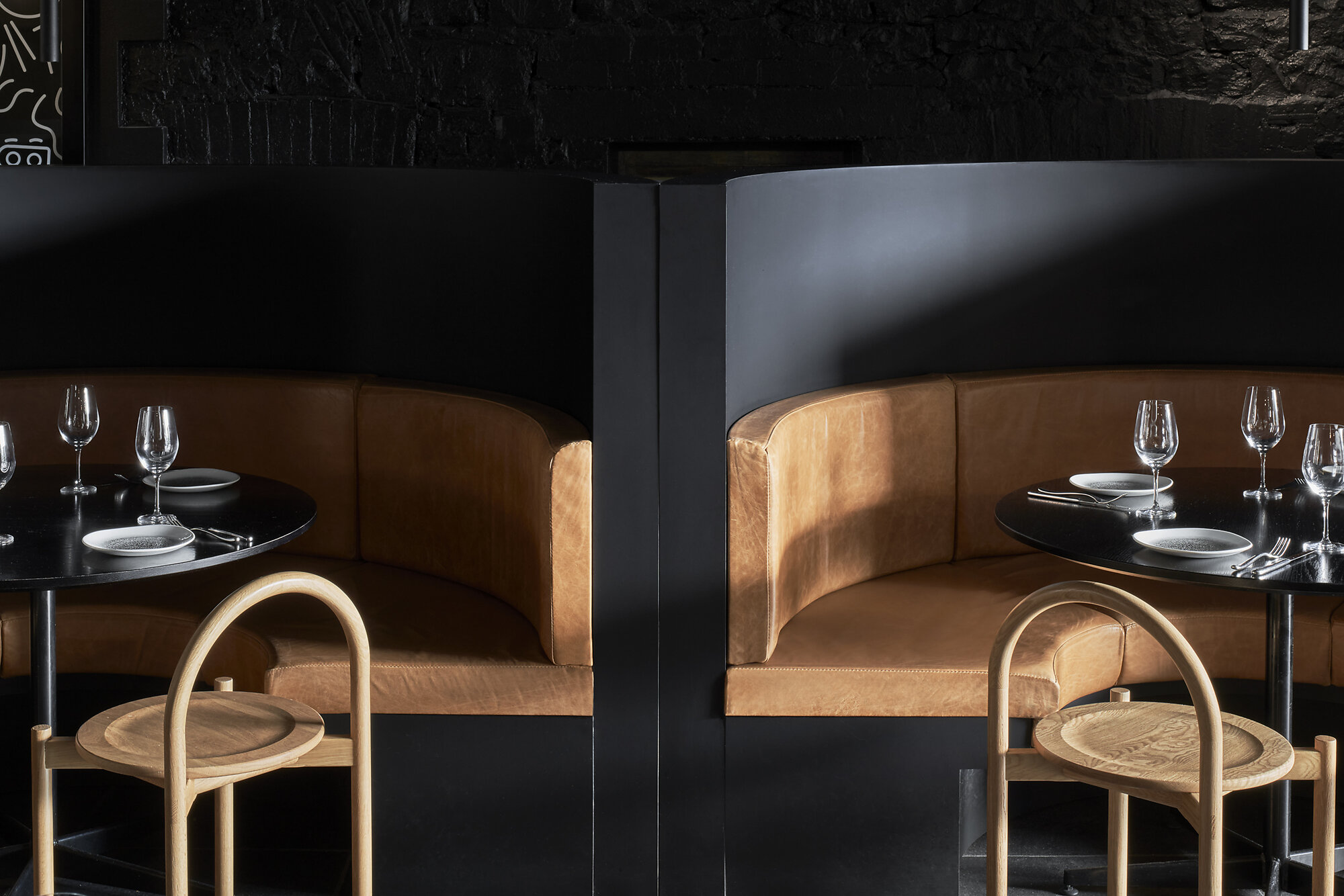 Interior photograph of Cappo Sociale by Peter Clarke